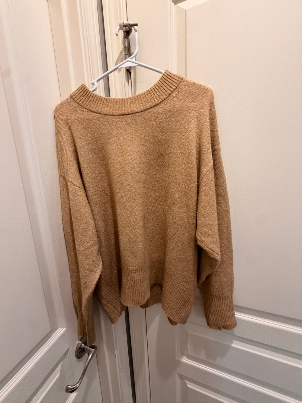 a new day Camel Crewneck Sweater - Light Brown